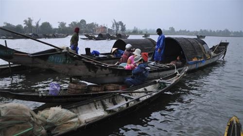 chợ nổi Đầm chuồn